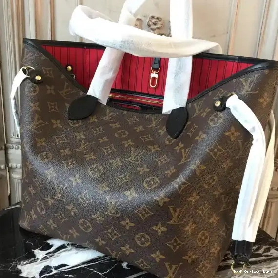 Aaa replica ru Vuitton Louis Bag Neverfull 0521